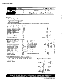 datasheet for 2SC4453 by SANYO Electric Co., Ltd.