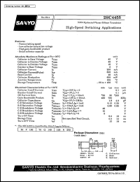 datasheet for 2SC4455 by SANYO Electric Co., Ltd.