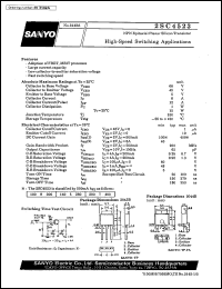 datasheet for 2SC4523 by SANYO Electric Co., Ltd.