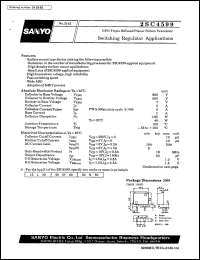 datasheet for 2SC4599 by SANYO Electric Co., Ltd.