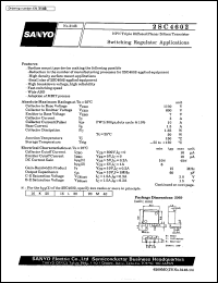 datasheet for 2SC4602 by SANYO Electric Co., Ltd.