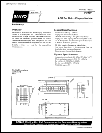 datasheet for DM0811 by SANYO Electric Co., Ltd.