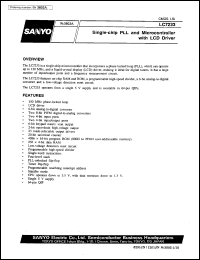 datasheet for LC7233 by SANYO Electric Co., Ltd.