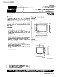 datasheet for LC75883E by SANYO Electric Co., Ltd.