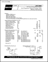 datasheet for 2SC4695 by SANYO Electric Co., Ltd.