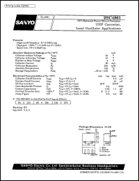 datasheet for 2SC4861 by SANYO Electric Co., Ltd.