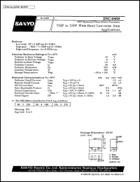 datasheet for 2SC4868 by SANYO Electric Co., Ltd.