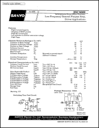 datasheet for 2SC5069 by SANYO Electric Co., Ltd.