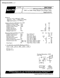 datasheet for 2SC5226 by SANYO Electric Co., Ltd.