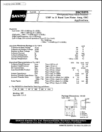 datasheet for 2SC5275 by SANYO Electric Co., Ltd.