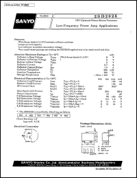 datasheet for 2SD2028 by SANYO Electric Co., Ltd.