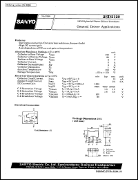 datasheet for 2SD2120 by SANYO Electric Co., Ltd.