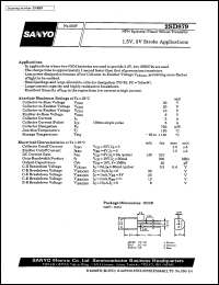 datasheet for 2SD879 by SANYO Electric Co., Ltd.