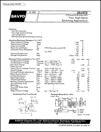 datasheet for 2SJ272 by SANYO Electric Co., Ltd.