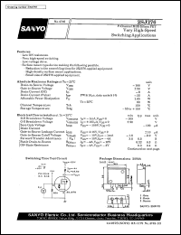 datasheet for 2SJ276 by SANYO Electric Co., Ltd.