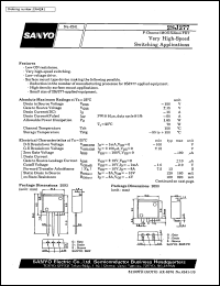 datasheet for 2SJ277 by SANYO Electric Co., Ltd.