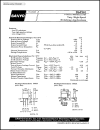 datasheet for 2SJ281 by SANYO Electric Co., Ltd.