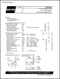 datasheet for 2SJ284 by SANYO Electric Co., Ltd.