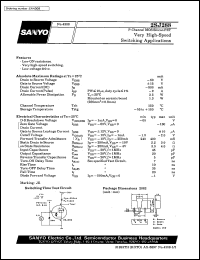 datasheet for 2SJ288 by SANYO Electric Co., Ltd.