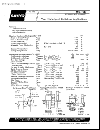 datasheet for 2SJ337 by SANYO Electric Co., Ltd.