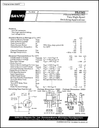 datasheet for 2SJ362 by SANYO Electric Co., Ltd.