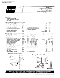 datasheet for 2SJ421 by SANYO Electric Co., Ltd.