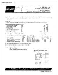 datasheet for 2SK1332 by SANYO Electric Co., Ltd.