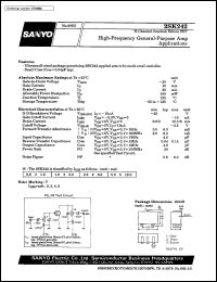 datasheet for 2SK242 by SANYO Electric Co., Ltd.