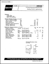 datasheet for 2SK536 by SANYO Electric Co., Ltd.