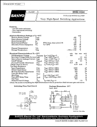 datasheet for 2SK1454 by SANYO Electric Co., Ltd.