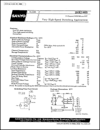 datasheet for 2SK1465 by SANYO Electric Co., Ltd.