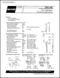 datasheet for 2SK1468 by SANYO Electric Co., Ltd.