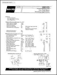 datasheet for 2SK1473 by SANYO Electric Co., Ltd.