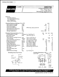 datasheet for 2SK1725 by SANYO Electric Co., Ltd.