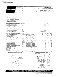 datasheet for 2SK1729 by SANYO Electric Co., Ltd.