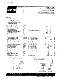 datasheet for 2SK1738 by SANYO Electric Co., Ltd.