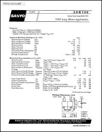 datasheet for 3SK189 by SANYO Electric Co., Ltd.