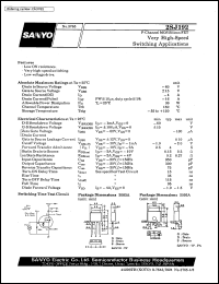 datasheet for 2SJ192 by SANYO Electric Co., Ltd.