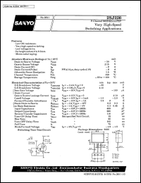 datasheet for 2SJ226 by SANYO Electric Co., Ltd.