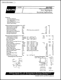 datasheet for 2SJ227 by SANYO Electric Co., Ltd.