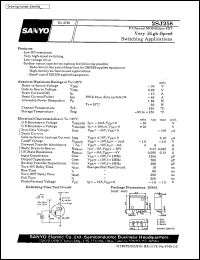 datasheet for 2SJ258 by SANYO Electric Co., Ltd.