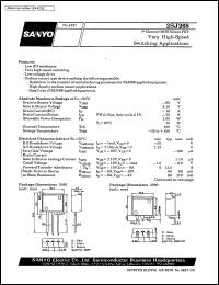 datasheet for 2SJ268 by SANYO Electric Co., Ltd.