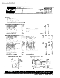 datasheet for 2SK1895 by SANYO Electric Co., Ltd.