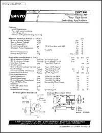 datasheet for 2SK2108 by SANYO Electric Co., Ltd.