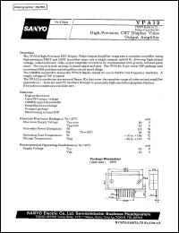 datasheet for VPA12 by SANYO Electric Co., Ltd.