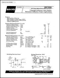 datasheet for 2SC5300 by SANYO Electric Co., Ltd.