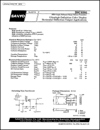 datasheet for 2SC5301 by SANYO Electric Co., Ltd.