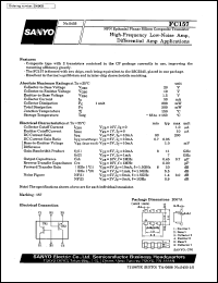 datasheet for FC157 by SANYO Electric Co., Ltd.