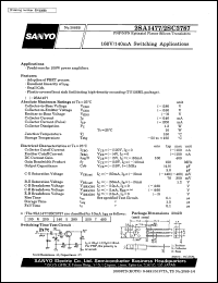 datasheet for 2SC3787 by SANYO Electric Co., Ltd.