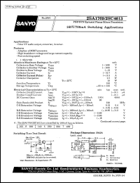 datasheet for 2SA1769 by SANYO Electric Co., Ltd.